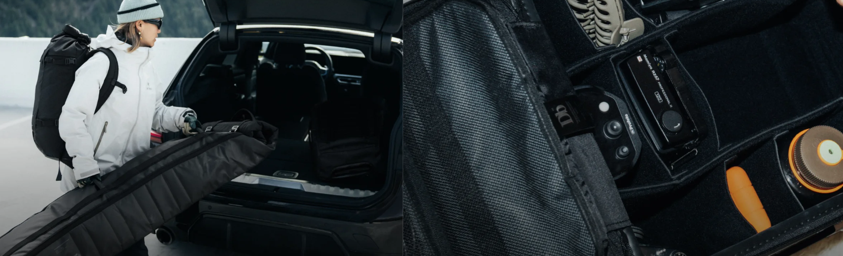 DB Hugger Roller Bag Check-in 60L Black Out