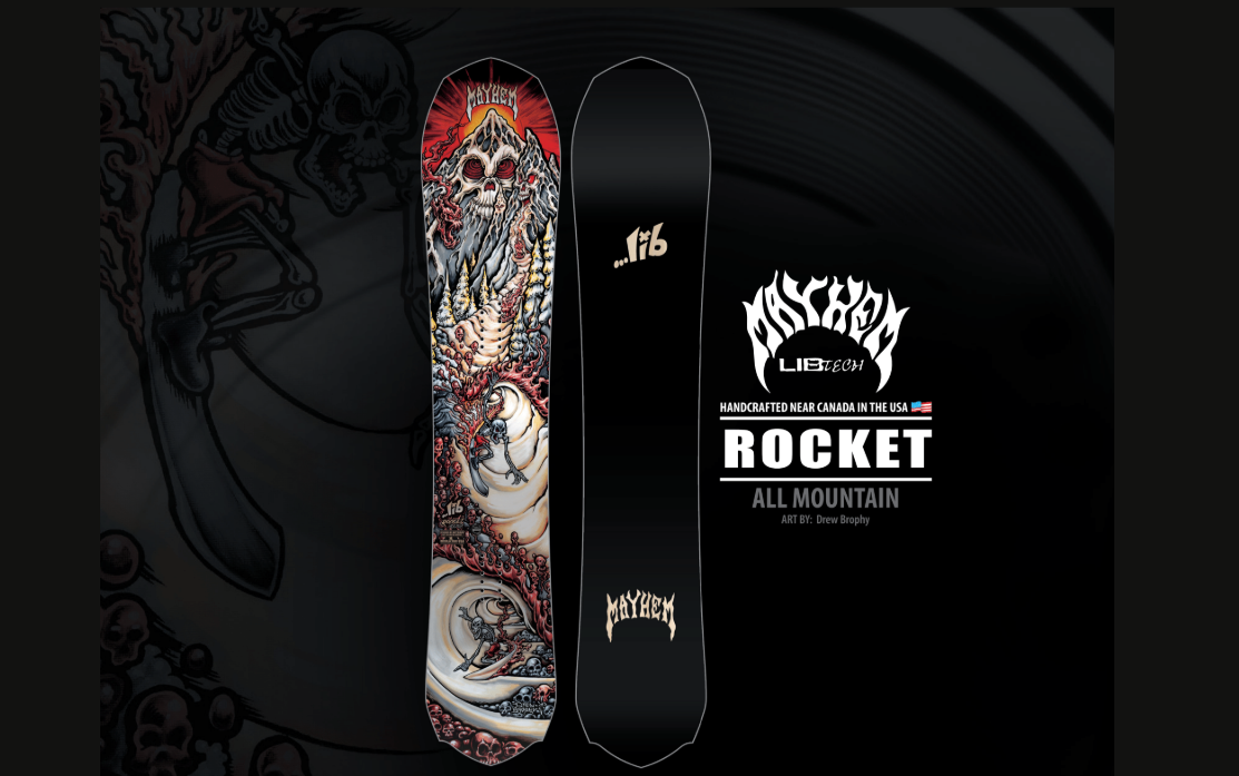 Lib Tech Mayhem RocketSnowboardspecialist van Sideways aan het woord