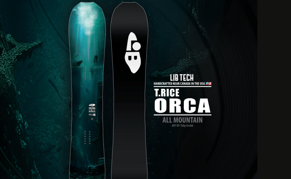 Lib Tech OrcaSnowboardspecialist van Sideways aan het woord