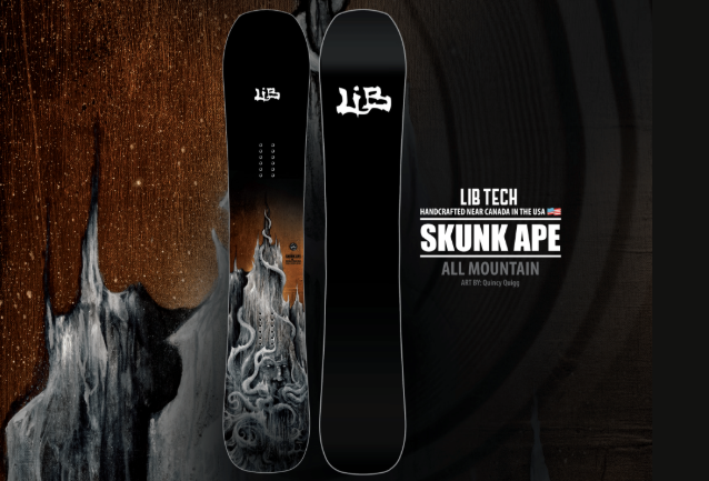 Lib Tech Skunk ApeSnowboardspecialist van Sideways aan het woord