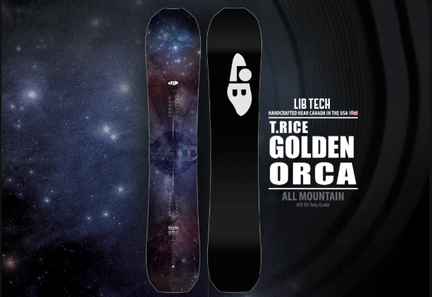 Lib Tech Golden OrcaSnowboardspecialist van Sideways aan het woord