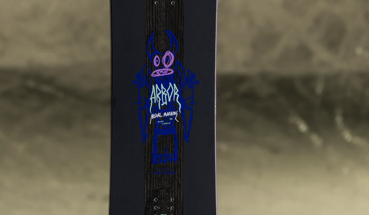 Arbor Metal MachineSnowboardspecialist van Sideways aan het woord