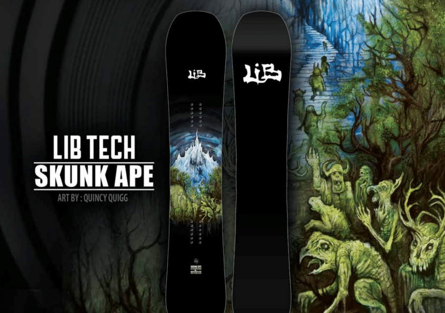 Lib Tech Skunk ApeSnowboardspecialist van Sideways aan het woord