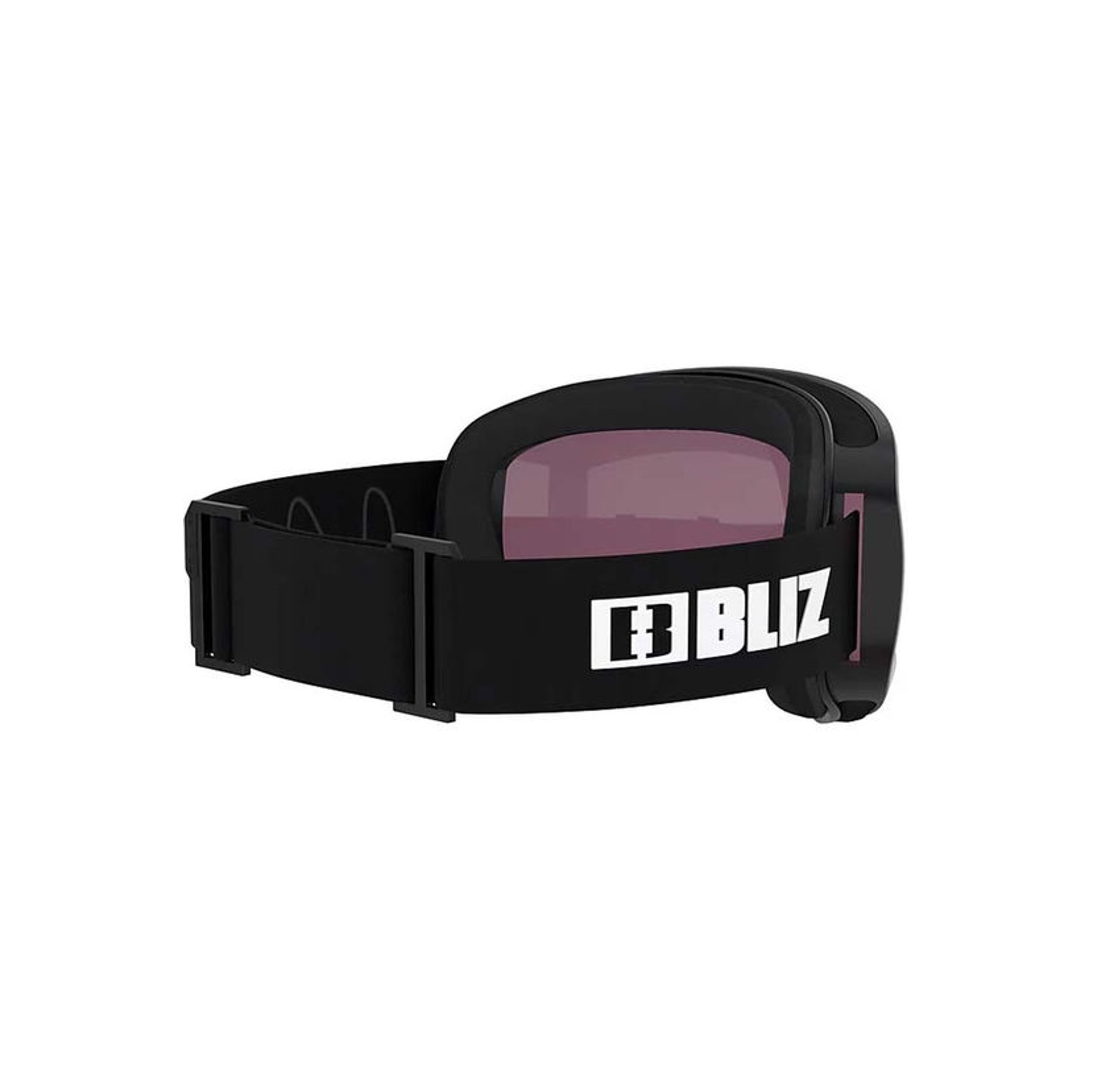 Bliz Floz Matte Black Pink Silver Mirror