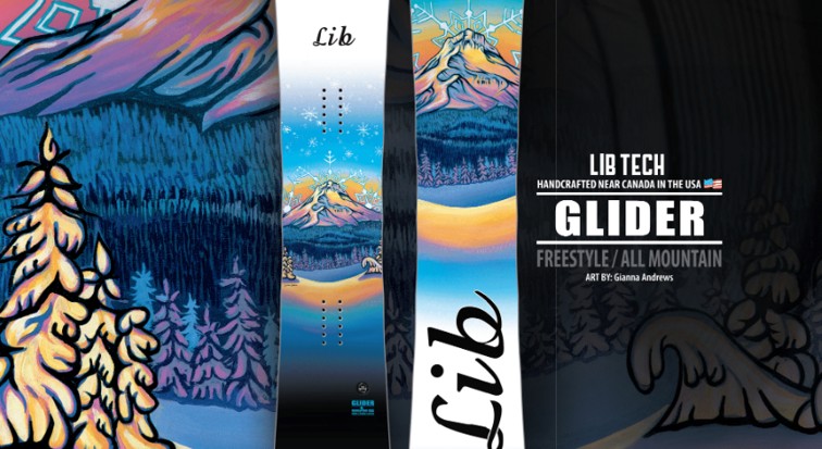  Lib Tech Glider Alles over de Lib Tech Glider