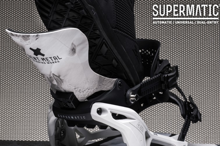  Bent Metal Lightning Supermatic White Alles over de Bent Metal Supermatic Bindingen