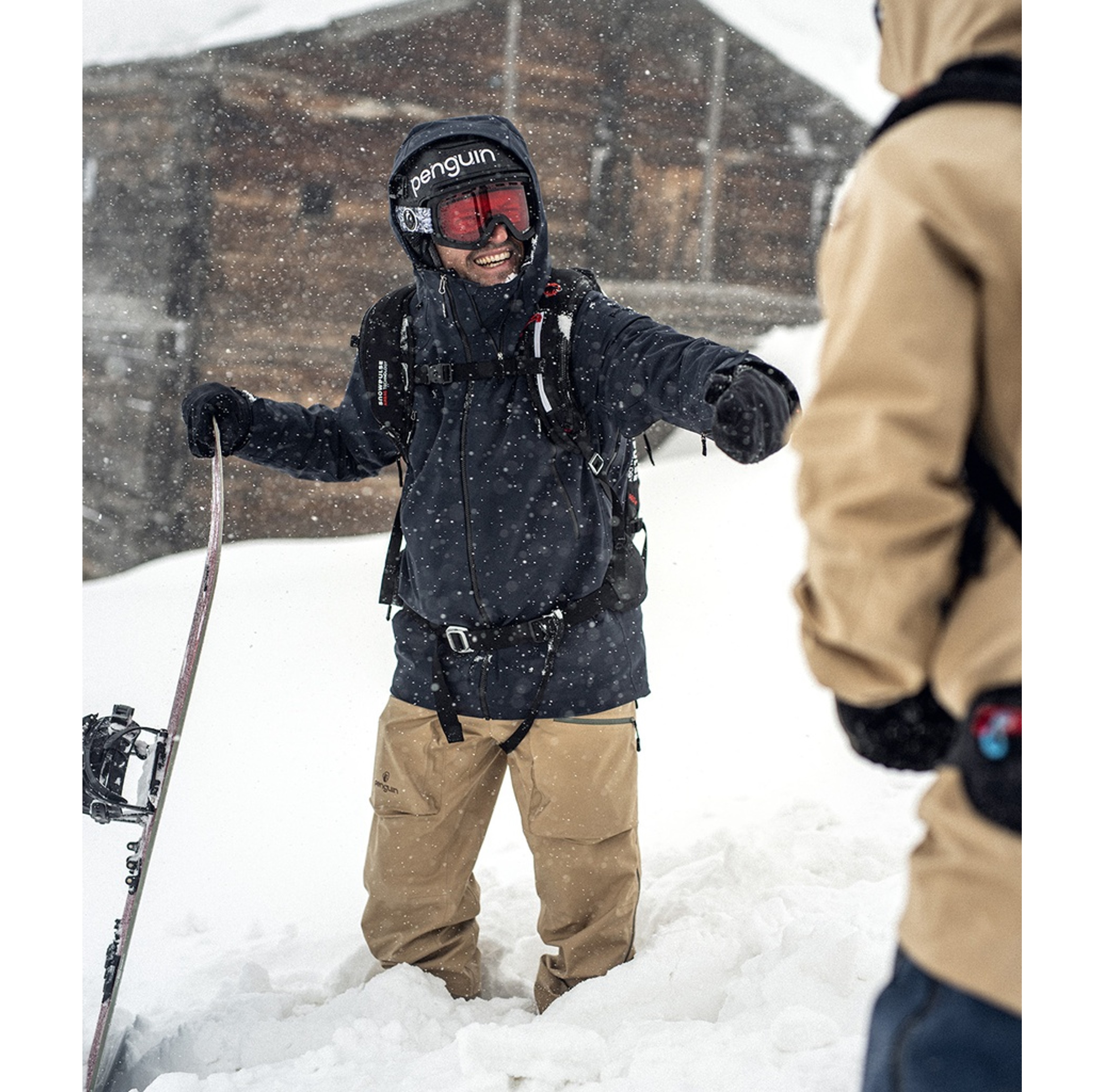 Penguin Men 3 Layer Dermizax Shell Jacket Cappuccino