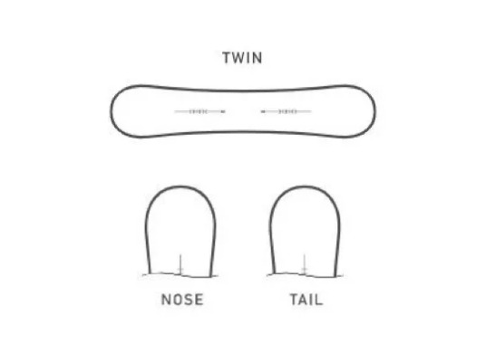 Burton Blossom Camber cherry blossom True Twin