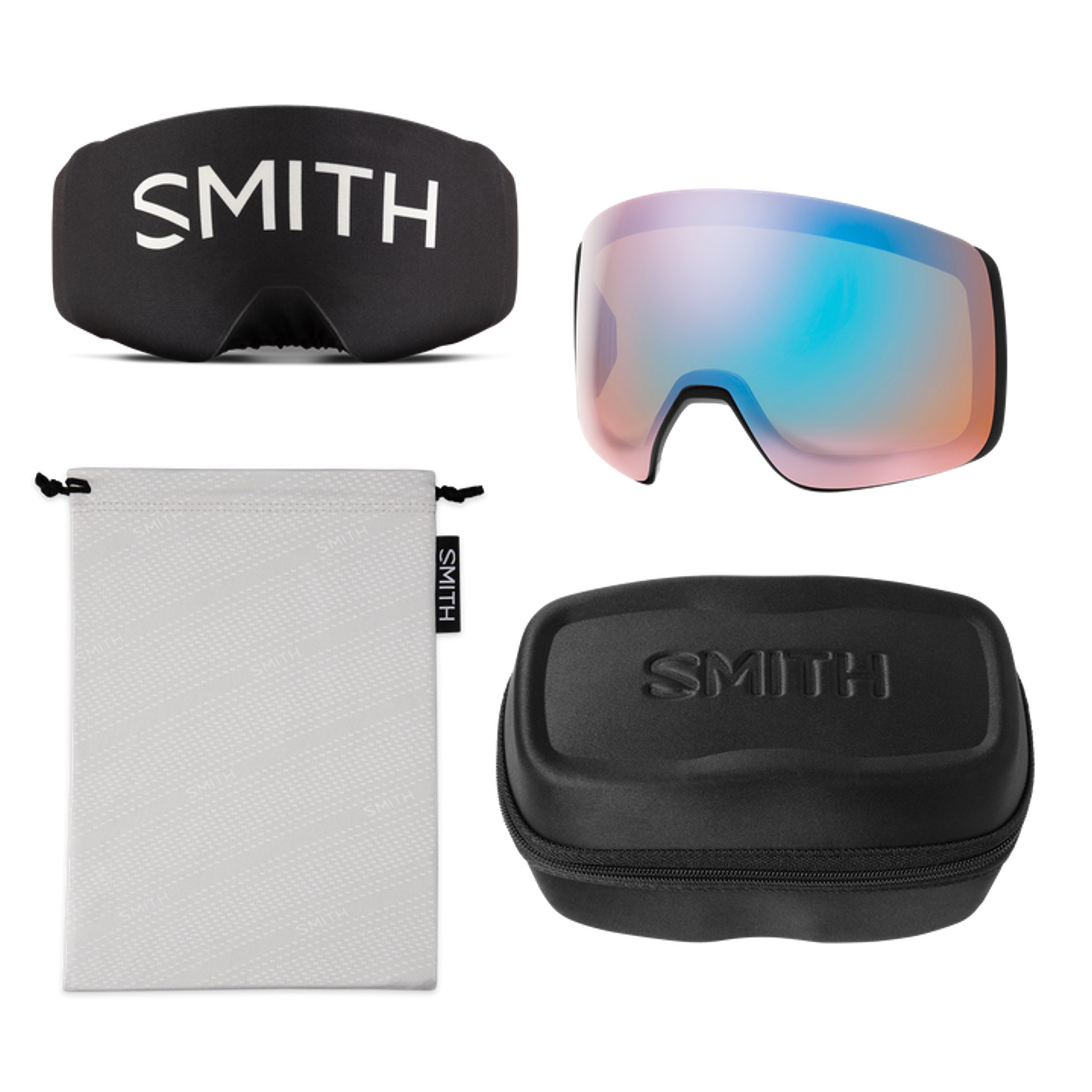 Smith 4D MAG XL Black Chromapop Photochromic Red Mirror