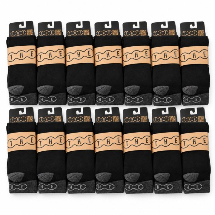 14x THE Sock Black - 2-Week Pack
