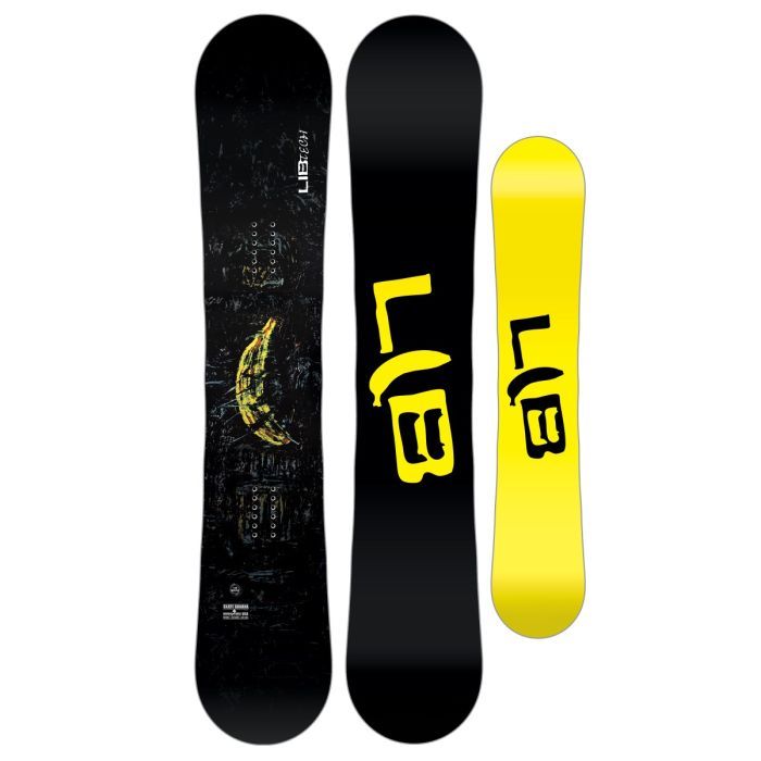 スノーボード LIB skate banana 152cm De #1 Lib Tech Skate Banana Rocker Snowboard - Snowboards.nl