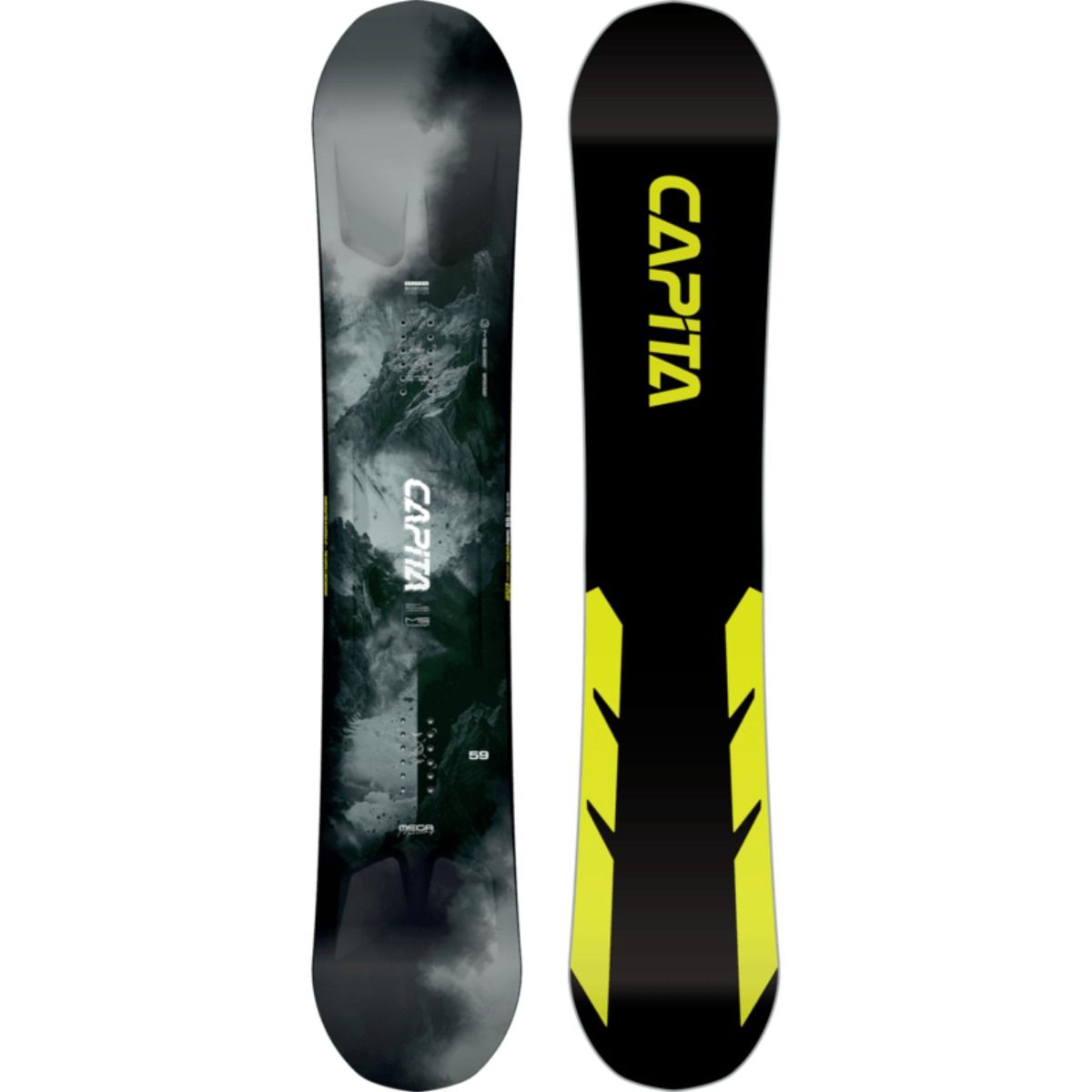 Capita Mega Merc – High-end all mountain snowboard met power en