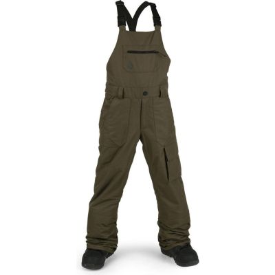 Volcom Barkley BIB kidspants olive green