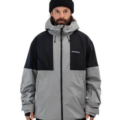 Beyond Medals 2 Layer Fullzip jacket grijs