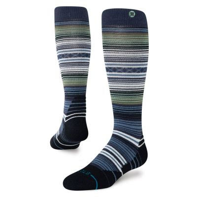 Stance Curren Mid Wool Snow Navy