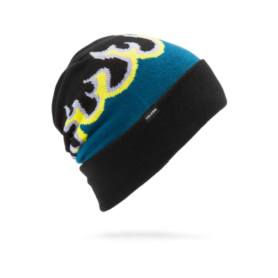 Volcom Stone Funk Beanie black flame