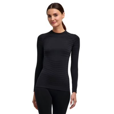 Falke Maximum Warm Longsleeve women's shirt black