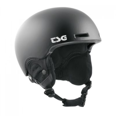 TSG Fly solid black helm