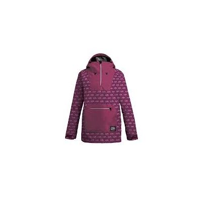 Airblaster women's Freedom Pullover jacket magenta terry