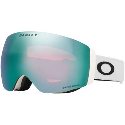Oakley Flight Deck Pro M  Matte White Prizm Sapphire Irirdium 