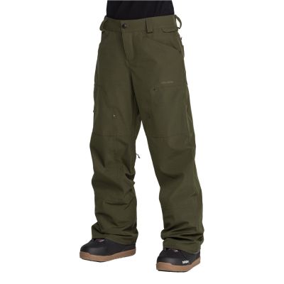 Volcom Pollock Baggy Pant Dark Green