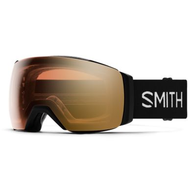 Smith I/O MAG XL Black Chromapop PRO Photochromic Gold Mirror