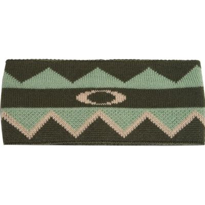 Oakley Alpine Headband green norway pattern