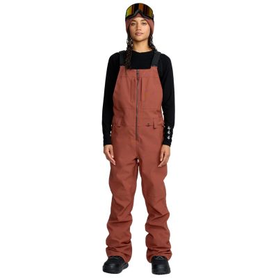 Volcom Swift Bib Overall Henna