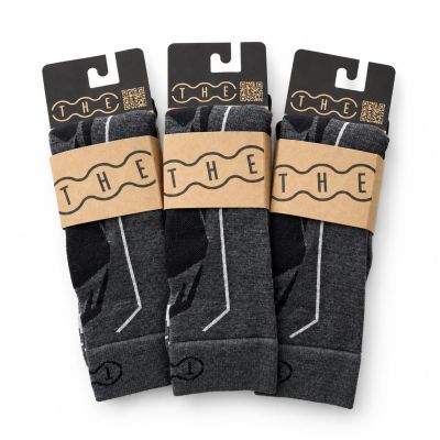 3x THE Pro Sock Grey - Weekend Pack