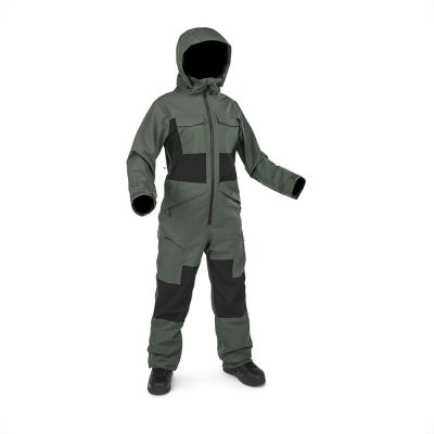 Volcom Shiloh snow suit onepiece ecualyptus