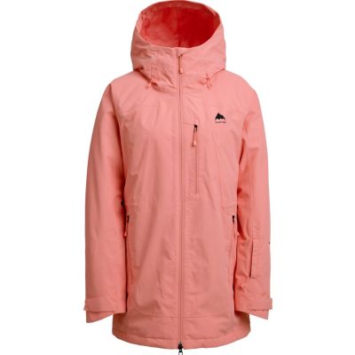 Burton women's Reserve 2L Insulated Jacket sunrise coral