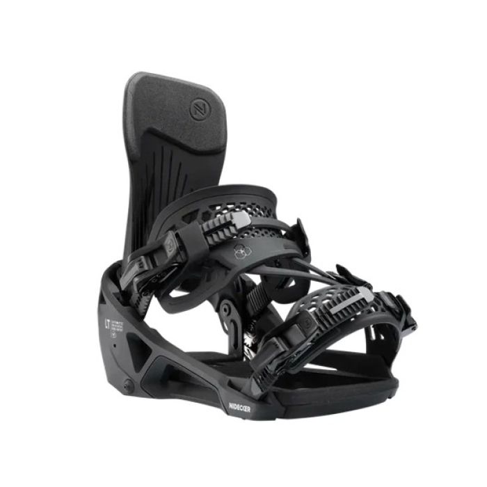 スノーボード NIDECKER LT Supermatic L De #1 Nidecker Supermatic LT Black Binding - Snowboards.nl
