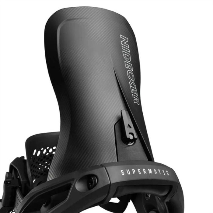 De #1 Nidecker Supermatic LT Black Binding - Snowboards.nl