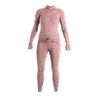 Airblaster Women's Hoodless Ninja Suit Rose Quartz Daisy