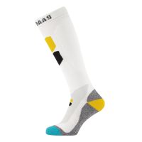 Poederbaas Technical Ski Socks Bamboo Freeride White