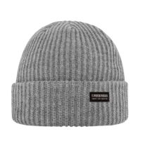 Poederbaas Royal Rib Beanie Grey