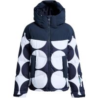 Roxy Relofted Puffy Jacket True Black Big Dots