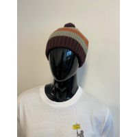 Dragon Modesto Stripe Beanie chestnut