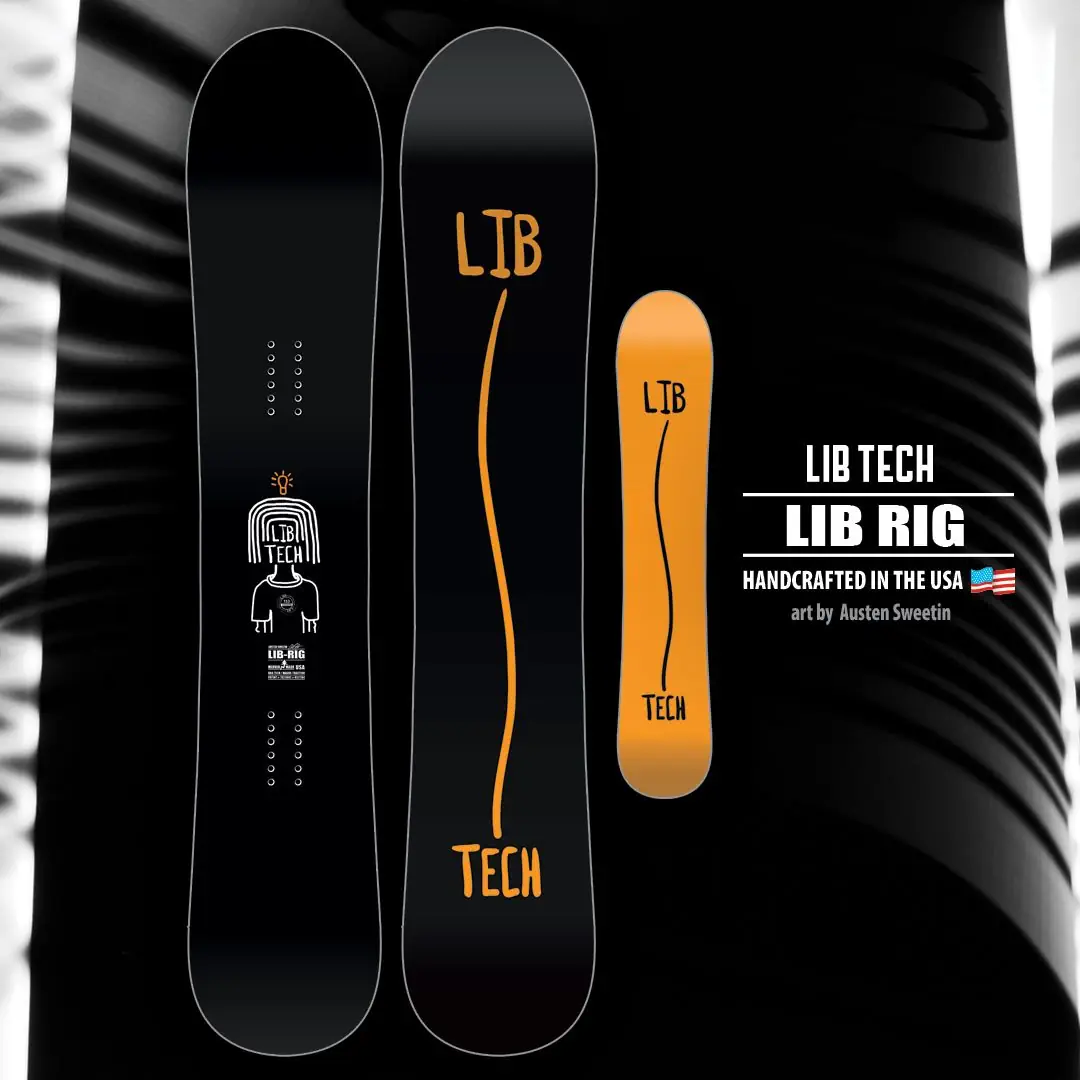 Lib Tech Lib RigSnowboardspecialist van Sideways aan het woord