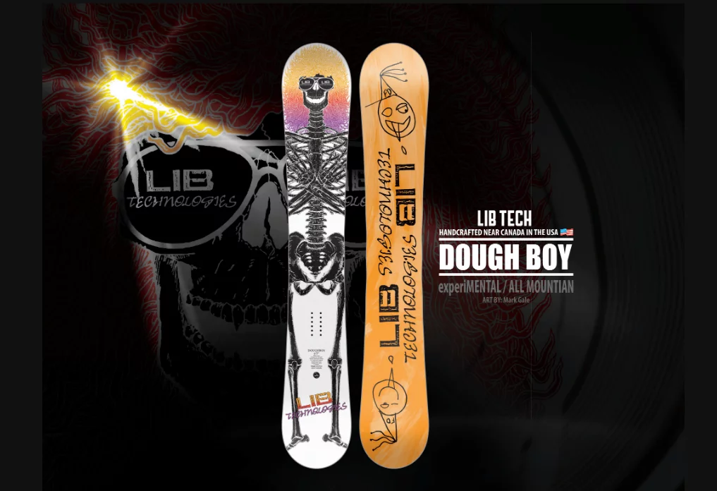 Lib Tech DoughboySnowboardspecialist van Sideways aan het woord