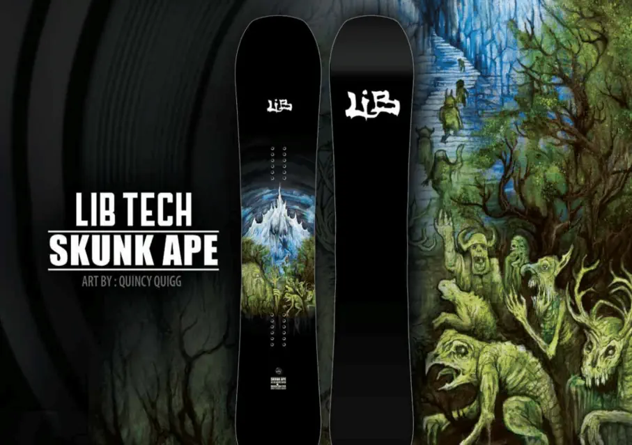 Lib Tech Skunk ApeSnowboardspecialist van Sideways aan het woord