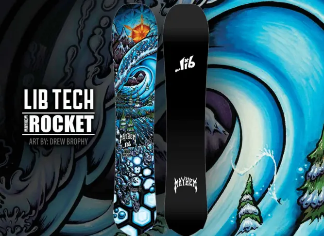 Lib Tech Mayhem RocketSnowboardspecialist van Sideways aan het woord