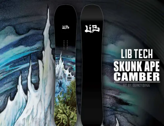 Lib Tech Skunk Ape CamberSnowboardspecialist van Sideways aan het woord