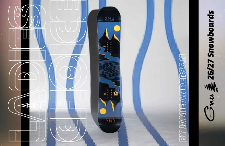 Gnu Ladies ChoiceSnowboardspecialist van Sideways aan het woord