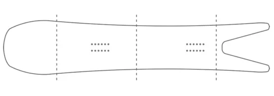  Bataleon Surfer Directional shape