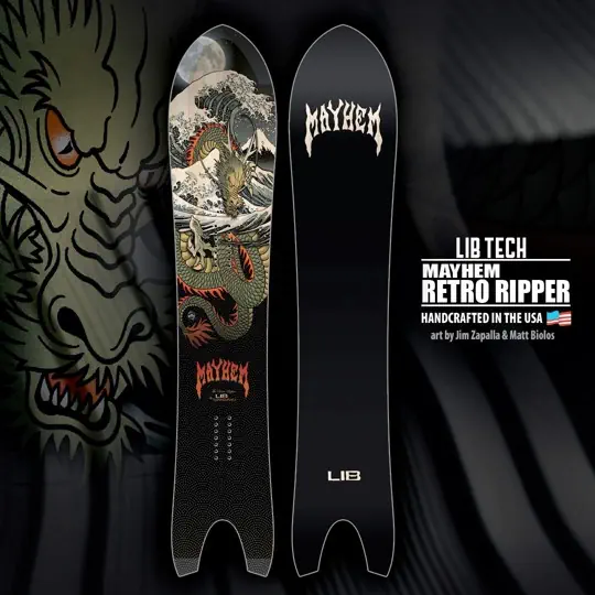 Lib Tech Lost Retro RipperSnowboardspecialist van Sideways aan het woord