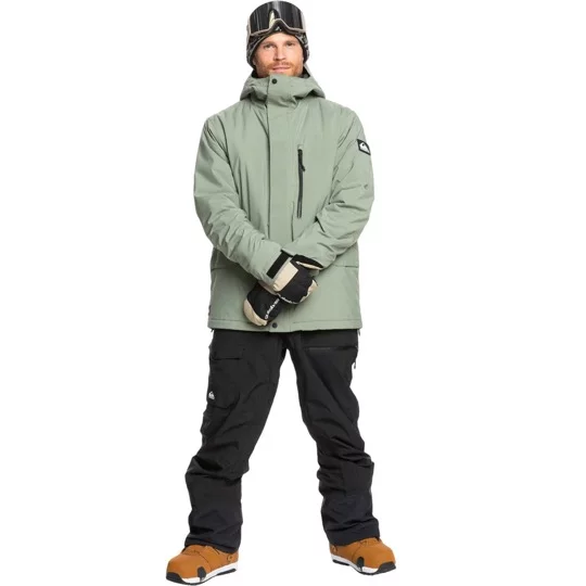  Quicksilver Mission Solid Jacket Sea Spray 