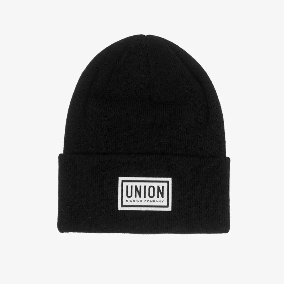 Union High Cuff Beanie black