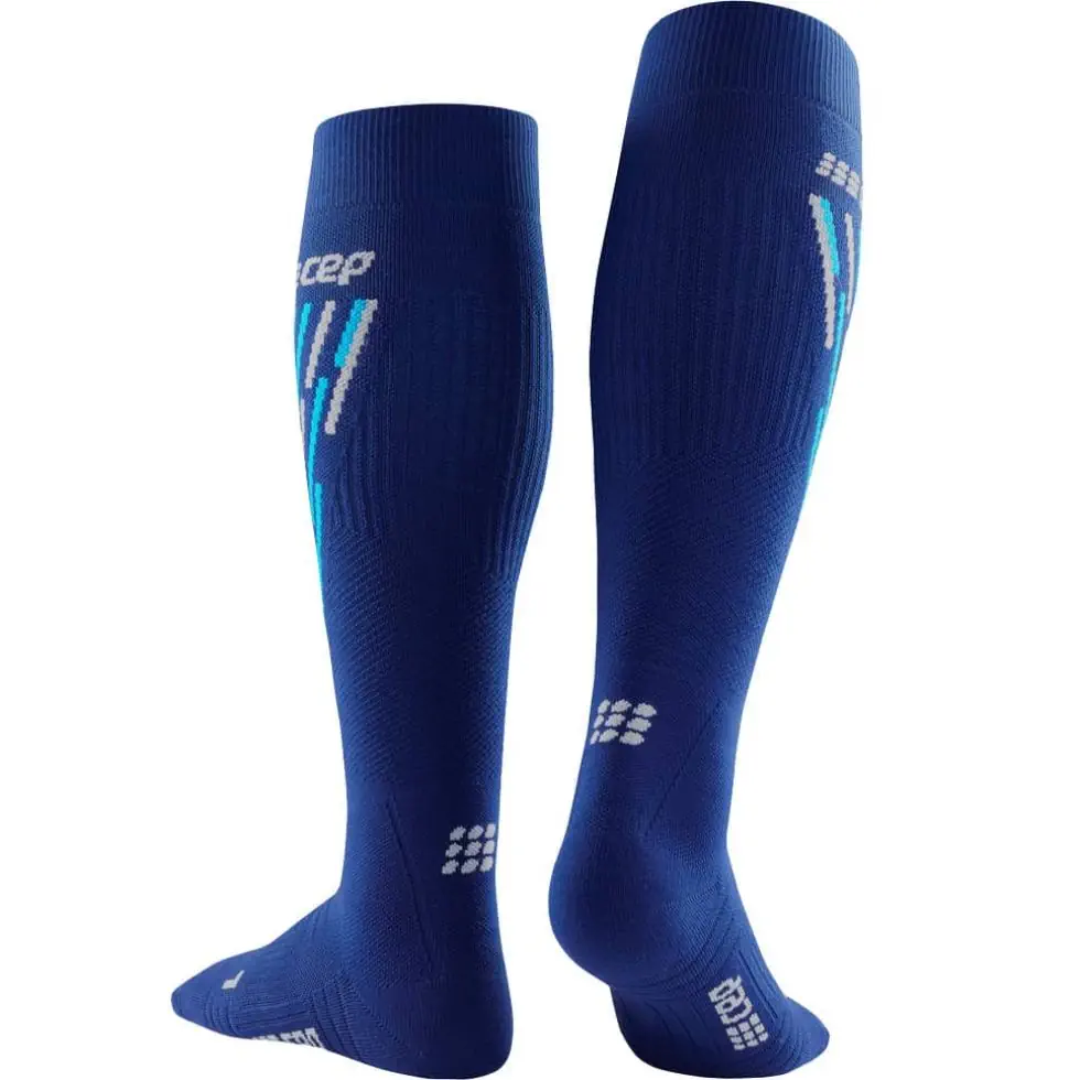 CEP Thermo Compression socks blue - azure