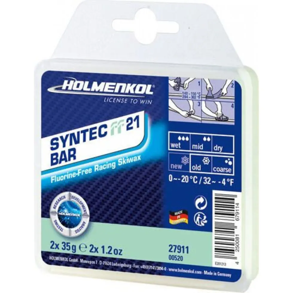 Holmenkol Syntec FF 21 Bar 2x35g